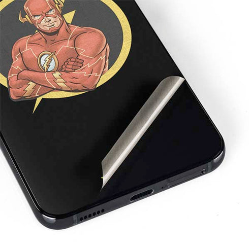 DC Comics The Flash Folded Arms Pose Galaxy S22 Skin
